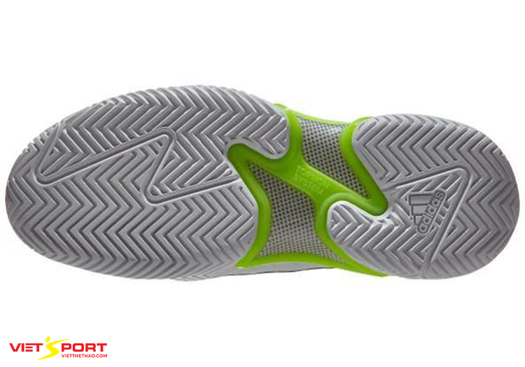 Đế giày Tennis ADIDAS BARRICADE WHITE - GREN - NONIC INK FZ 1827