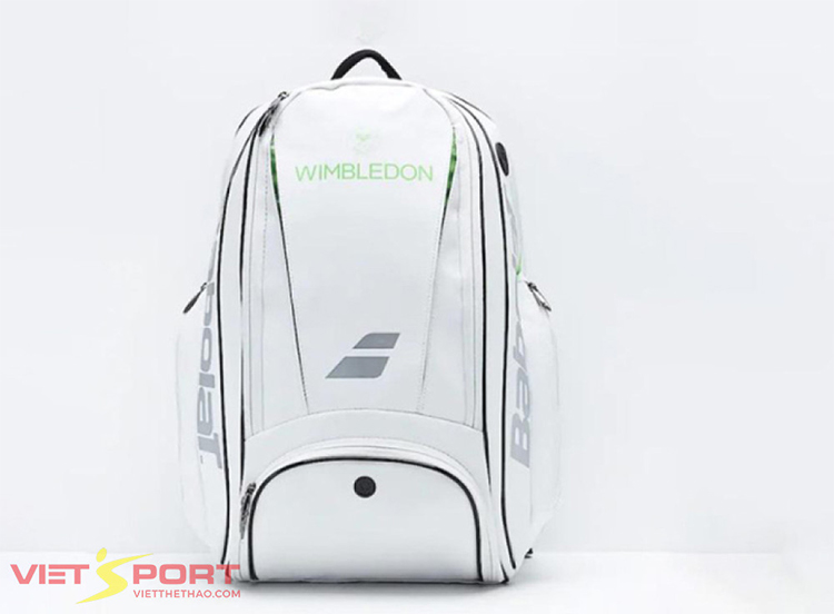Balo tennis Babolat Wimbledon Trắng/Xanh Balo tennis Babolat Wimbledon Trắng/Xanh