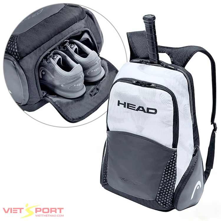 Balo tennis Head Speed Djokovic 2021 Trắng/Đen