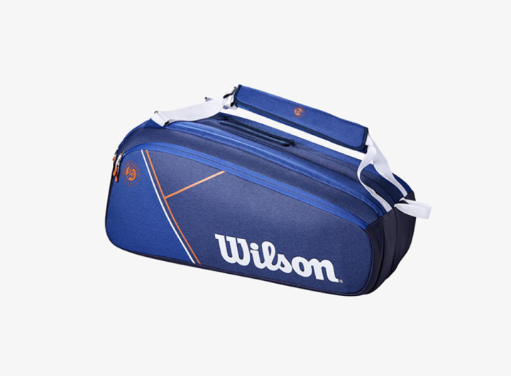 BAO VỢT TENNIS WILSON ROLAND GARROS SUPER TOUR 9 PACK WR8018200