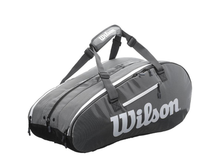 BAO VỢT TENNIS WILSON SUPER TOUR 2 COMP BKGY LARGE BAO VỢT TENNIS WILSON SUPER TOUR 2 COMP BKGY LARGE