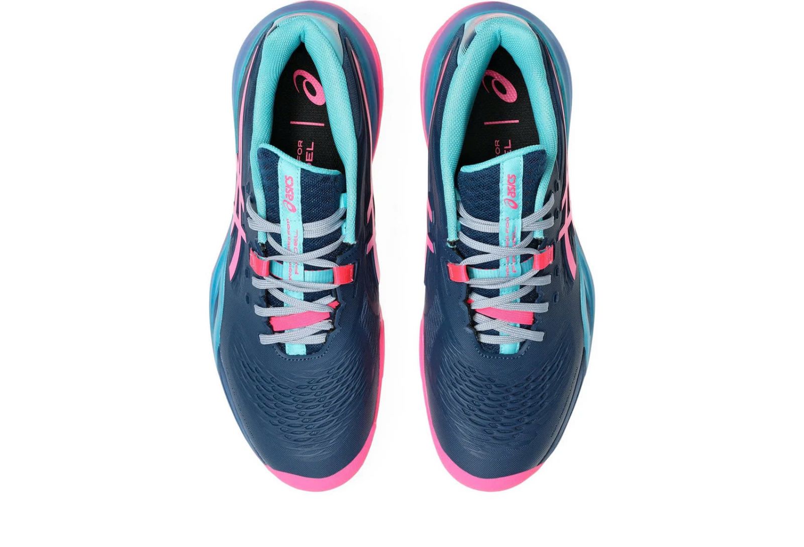 Giày Tennis Asics GEL-RESOLUTION X PADEL Mako Xanh