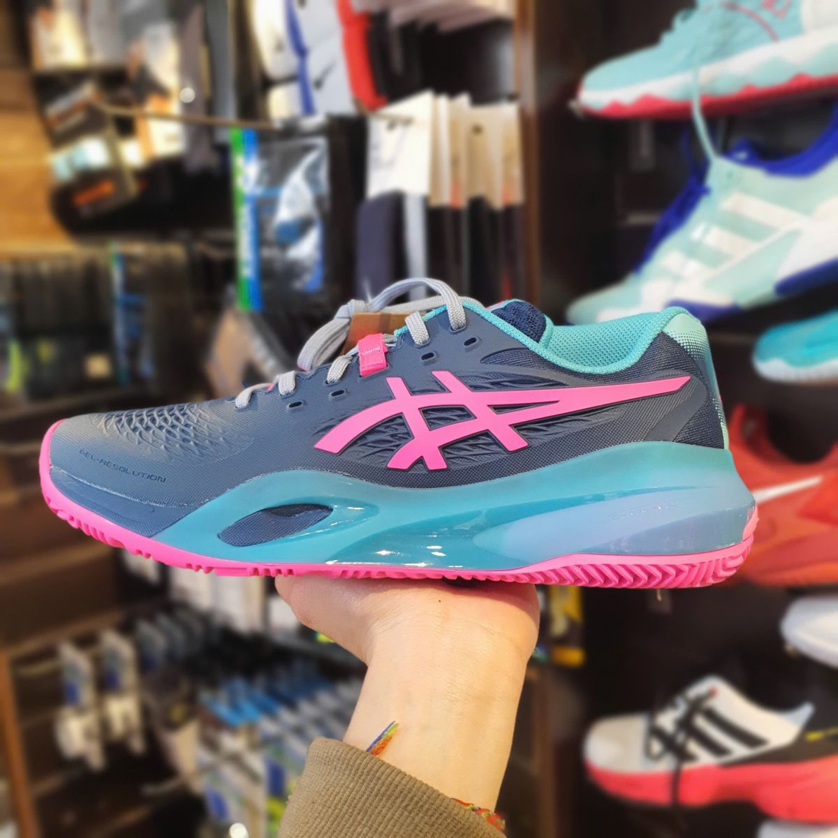 So sánh giày Asics: Court FF3, Asics Gel Resolution X, Asics Gel 9, Asics Speed