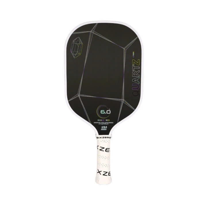 Vợt Pickleball Six Zero Quartz - Crystal (White)