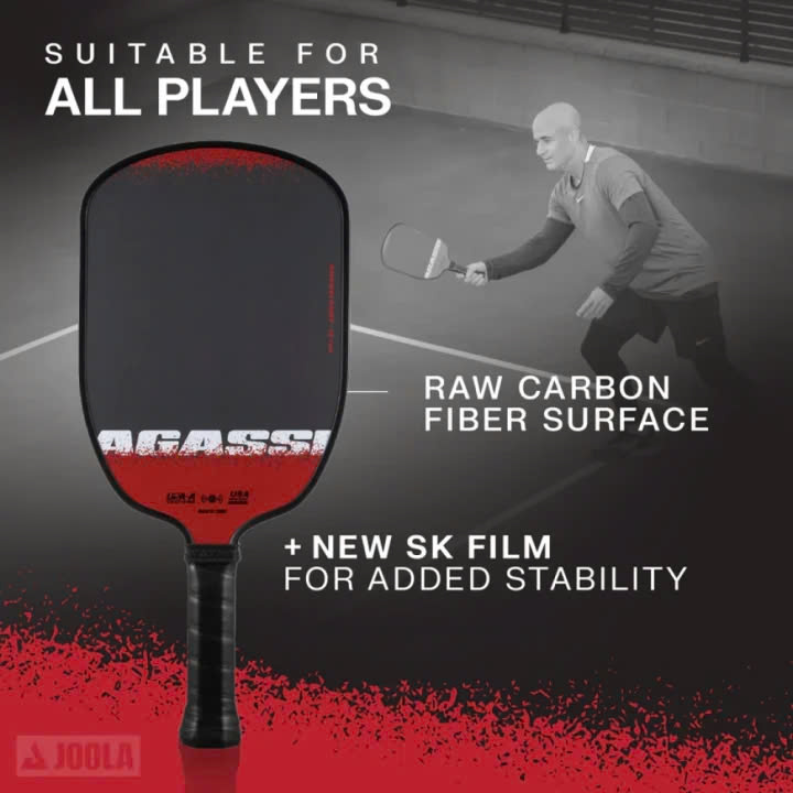 Vợt pickleball Joola Agassi Edge 16mm