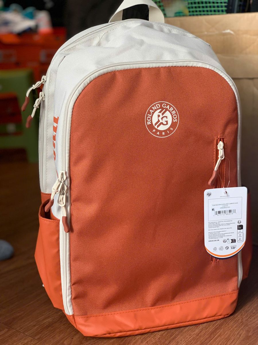 Giới thiệu các mẫu túi, balo tennis wilson roland garros 2025 mới nhất