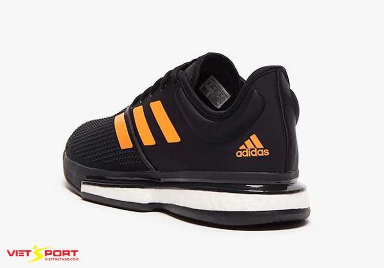 Adidas Solecourt Boost Đen - Cam Adidas Solecourt Boost Đen - Cam
