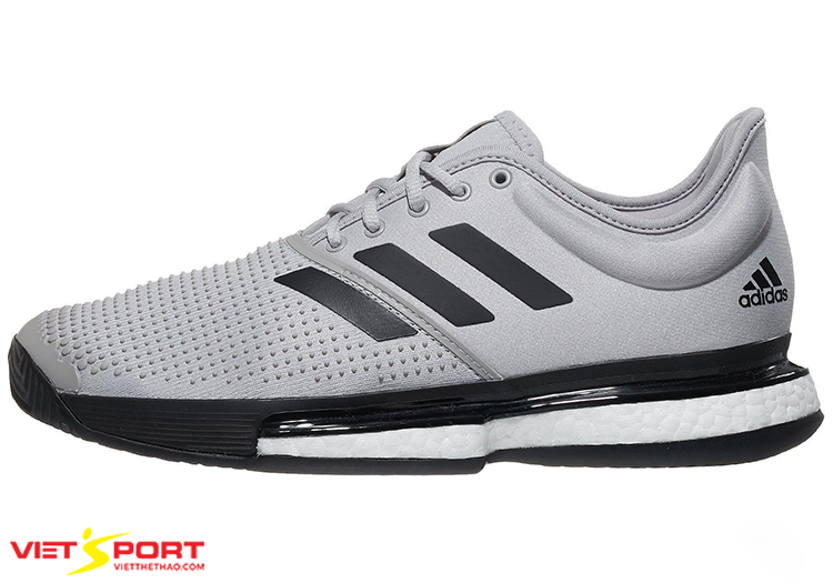 Giày tennis Adidas Solecourt Boost Ghi