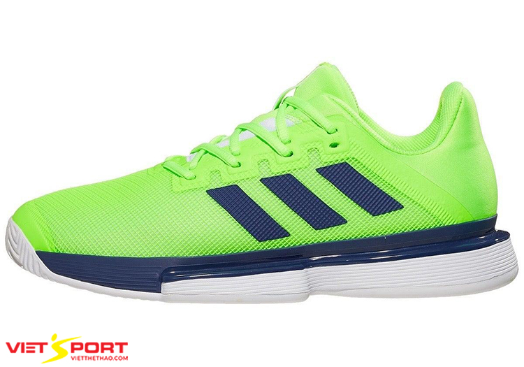 Giày Tennis Adidas Solematch Bounce Green Blue Giày Tennis Adidas Solematch Bounce Green Blue