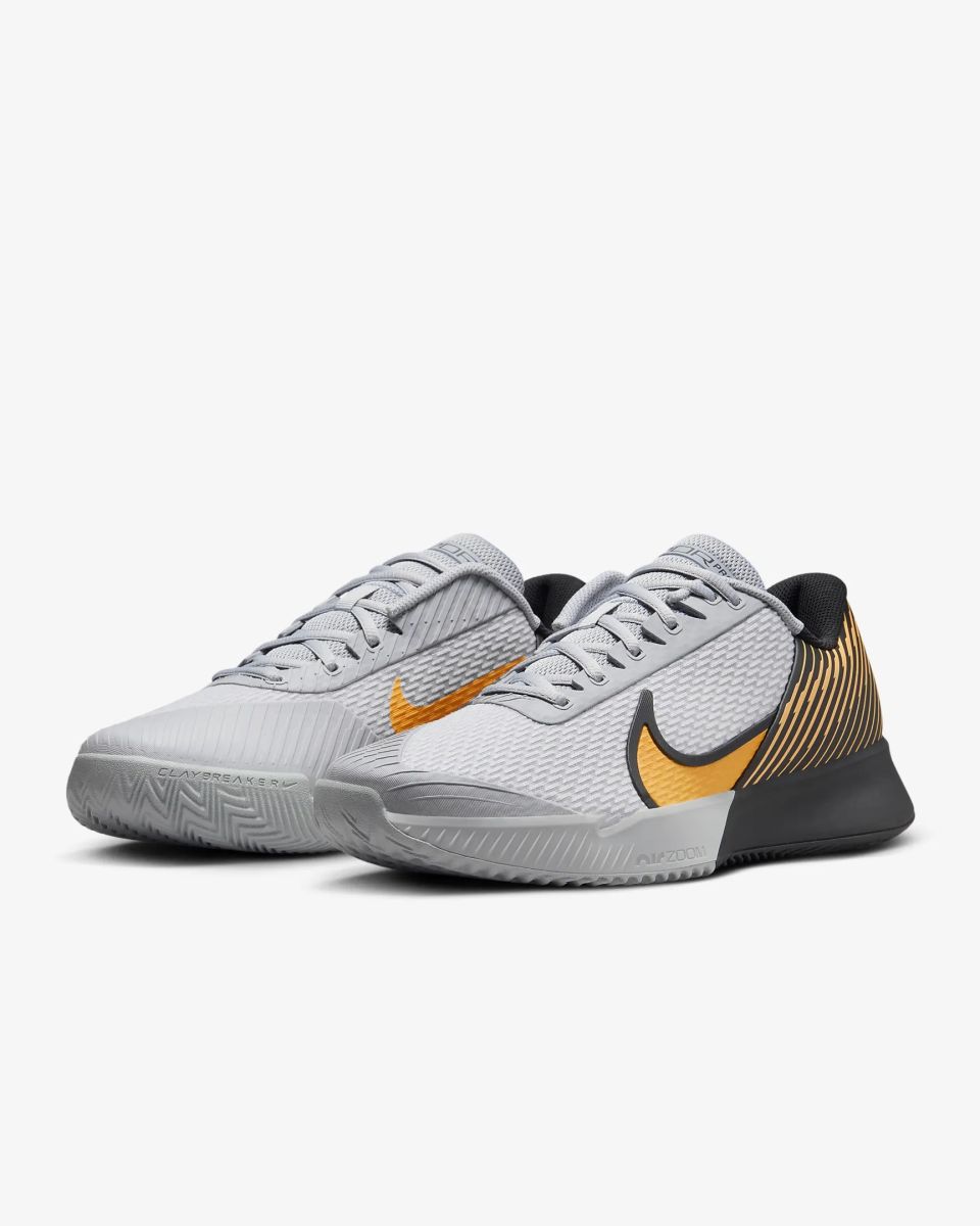 Giày Tennis Nike Vapor Pro 2 Ghi/Đen/Cam DV2020-005
