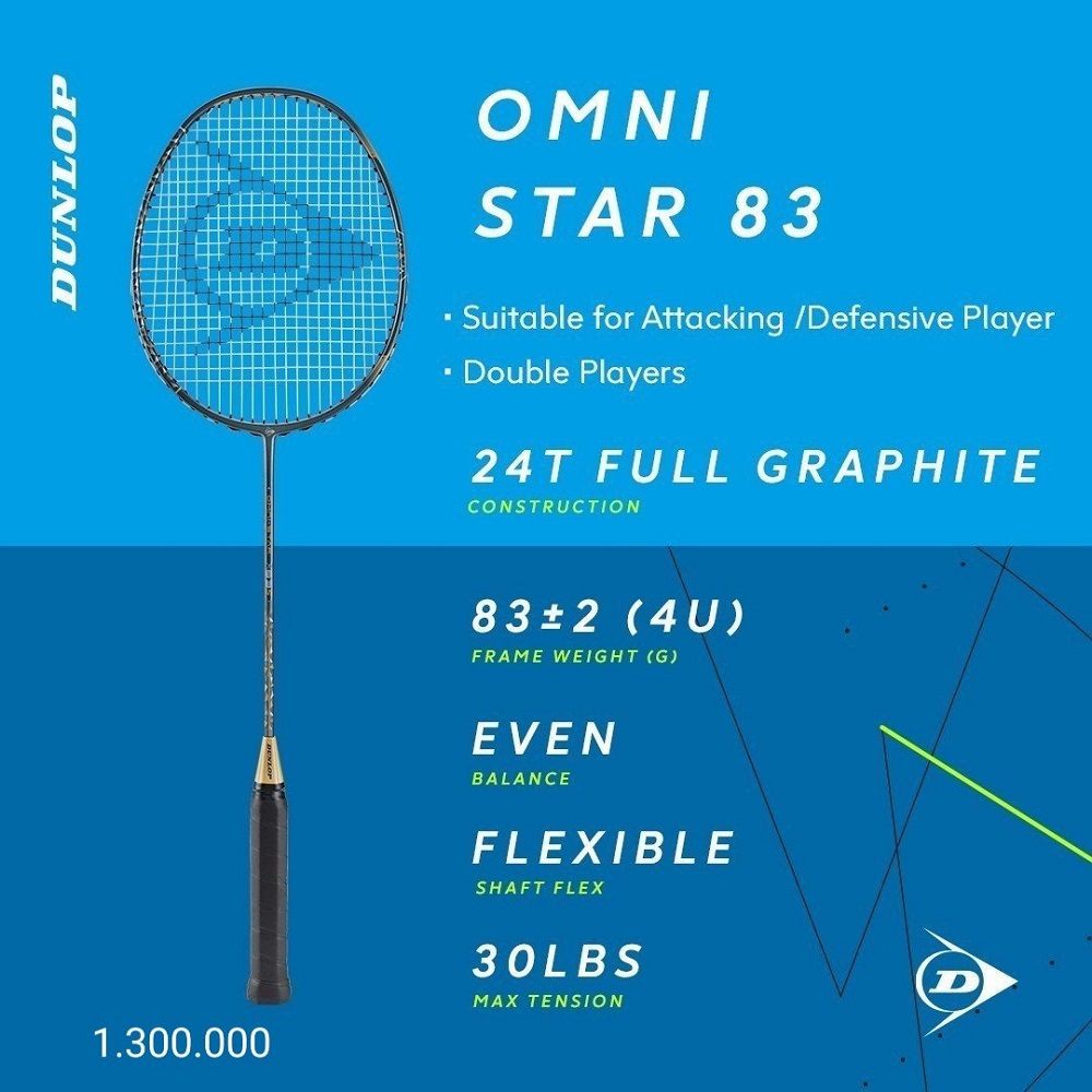 Vợt Cầu Lông Dunlop Omni Star 83