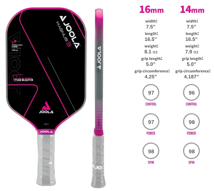 Đánh giá Vợt Pickleball Joola Gen3