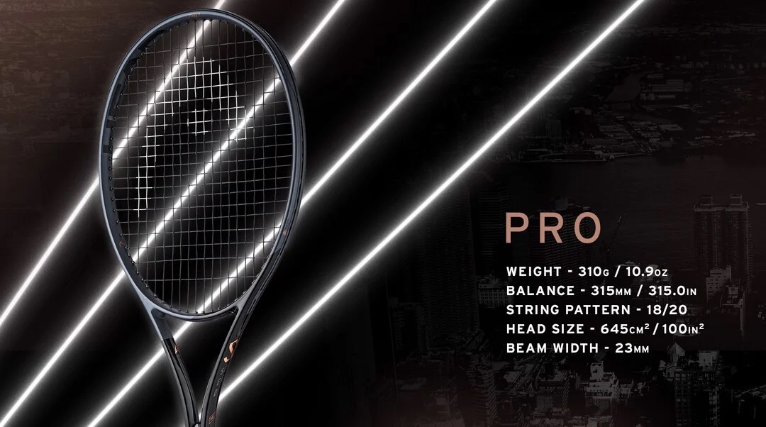 Vợt Tennis Head Speed Pro Black 2023