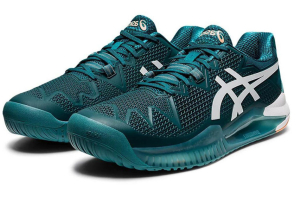 GIẦY TENNIS ASICS GEL-RESOLUTION 8 VELVET PINE/WHITE