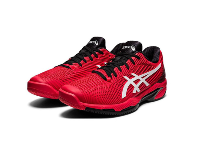 GIẦY TENNIS ASICS GEL RESOLUTION 8 RED/ WHITE