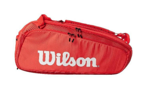 BAO VỢT TENNIS WILSON SUPER TOUR 15-PACK RED