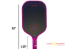 Vợt Pickleball Proton Series Three - Raw Carbon