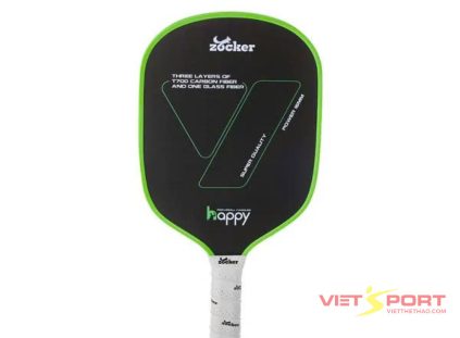 Vợt Pickleball Zocker Happy HP2 Super Green