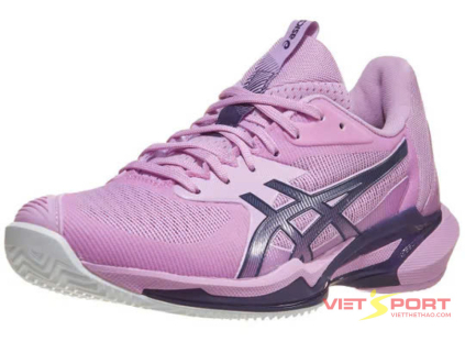 Giày Tennis Asics nữ Solution Speed FF 3 Clay Hồng Chính Hãng