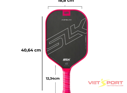 Vợt Pickleball Selkirk SLK Halo Power Max Hồng