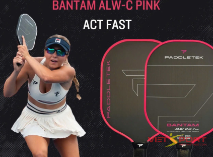 Vợt Pickleball Bantam ALWC 14.3 Pink