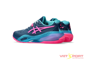 Giày Tennis Asics GEL-RESOLUTION X PADEL Mako Xanh