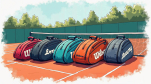 Giới thiệu các mẫu túi, balo tennis wilson roland garros 2025 mới nhất