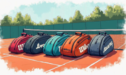 Giới thiệu các mẫu túi, balo tennis wilson roland garros 2025 mới nhất