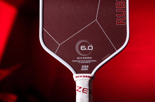 Vợt Pickleball Six Zero Ruby - White and Red: Sự Lựa Chọn Hoàn Hảo Cho Người Chơi
