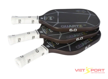 Vợt Pickleball Six Zero Quartz - Smoky Quartz (Grey)