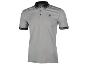 ÁO TENNIS NAM DUNLOP DABAS9033-1C-GY (XÁM)