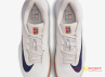 Giày Tennis Pickleball Nike Vapor Pro 3 FZ2161-100 màu trắng phối xanh navy, thiết kế lưới thoáng khí, đệm Zoom Air, đế cao su XDR bám sân – phù hợp sân cứng.
