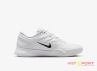 Giày Tennis Nike Vapor Pro 3 FZ2161-101 màu trắng phối đen, upper lưới thoáng khí, đệm Zoom Air, đế cao su XDR – thi đấu sân cứng hiệu quả.