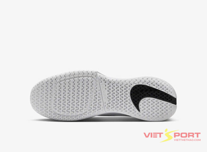 Giày Tennis Nike Vapor Pro 3 FZ2161-101 màu trắng phối đen, upper lưới thoáng khí, đệm Zoom Air, đế cao su XDR – thi đấu sân cứng hiệu quả.