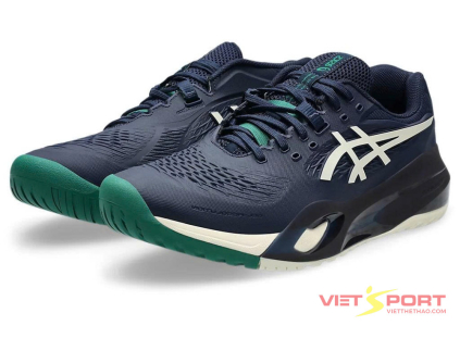 Giày Tennis Asics GEL-RESOLUTION X WIDE Midnight/Cream – công nghệ GEL™, DYNAWALL™, ASICSGRIP™ giúp tối ưu phong độ trên sân đấu.