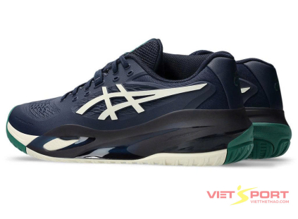 Giày Tennis Asics GEL-RESOLUTION X WIDE Midnight/Cream – công nghệ GEL™, DYNAWALL™, ASICSGRIP™ giúp tối ưu phong độ trên sân đấu.