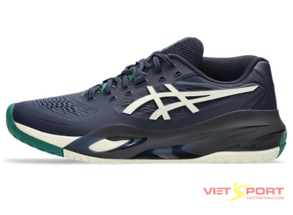 Giày Tennis Asics GEL-RESOLUTION X WIDE Midnight/Cream – công nghệ GEL™, DYNAWALL™, ASICSGRIP™ giúp tối ưu phong độ trên sân đấu.