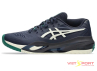 Giày Tennis Asics GEL-RESOLUTION X WIDE Midnight/Cream – công nghệ GEL™, DYNAWALL™, ASICSGRIP™ giúp tối ưu phong độ trên sân đấu.