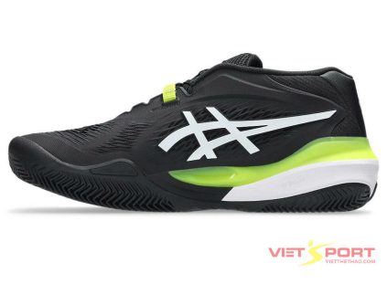 Giày Tennis Asics GEL-RESOLUTION X CLAY Black/White – công nghệ GEL™, DYNAWALL™, ASICSGRIP™ giúp tối ưu phong độ thi đấu trên mặt sân đất nện.