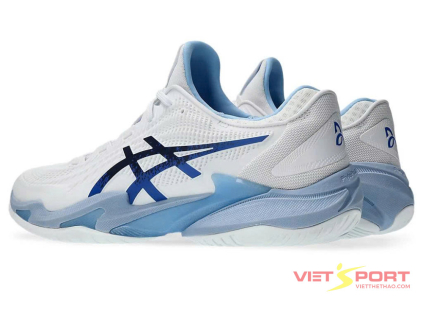 Giày Tennis Pickleball COURT FF 3 NOVAK WHITE/TUNA BLUE Chính Hãng | Vietsport