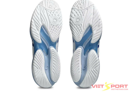Giày Tennis Pickleball COURT FF 3 NOVAK WHITE/TUNA BLUE Chính Hãng | Vietsport