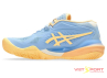 Giày Tennis Pickleball ASICS GEL-RESOLUTION X PADEL màu Stone Wash/Orange Glow – thiết kế bền bỉ, đệm GEL êm ái, phù hợp thi đấu trên sân cứng và padel.