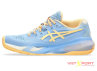 Giày Tennis Pickleball ASICS GEL-RESOLUTION X PADEL màu Stone Wash/Orange Glow – thiết kế bền bỉ, đệm GEL êm ái, phù hợp thi đấu trên sân cứng và padel.
