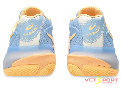 Giày Tennis Pickleball ASICS GEL-RESOLUTION X PADEL màu Stone Wash/Orange Glow – thiết kế bền bỉ, đệm GEL êm ái, phù hợp thi đấu trên sân cứng và padel.