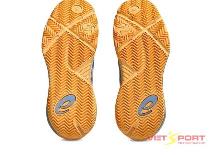 Giày Tennis Pickleball ASICS GEL-RESOLUTION X PADEL màu Stone Wash/Orange Glow – thiết kế bền bỉ, đệm GEL êm ái, phù hợp thi đấu trên sân cứng và padel.