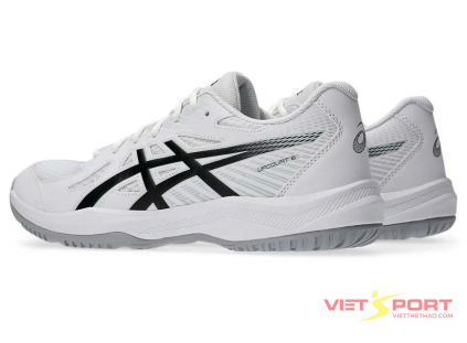 Giày Tennis Pickleball ASICS UPCOURT 6 WHITE/BLACK chính hãng | Vietsport