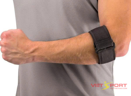 Băng khuỷu tay Mueller 70207 chính hãng, có đệm hỗ trợ Tennis Elbow | Vietsport