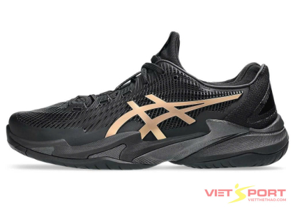 Giày Tennis Pickleball COURT FF 3 NOVAK Night Energy Black/Prism Gold chính hãng | Vietsport