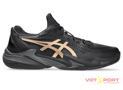 Giày Tennis Pickleball COURT FF 3 NOVAK Night Energy Black/Prism Gold chính hãng | Vietsport