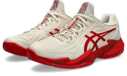 Giày Tennis Pickleball COURT FF 3 NOVAK CREAM/CLASSIC RED – Lựa chọn của nhà vô địch